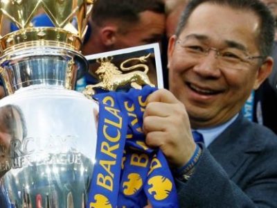 Le propriétaire de Leicester, Vichai Srivaddhanaprabha, est mort dans l'accident d'hélicoptère survenu samedi, sur le parking du King Power Stadium, après le match contre West Ham.