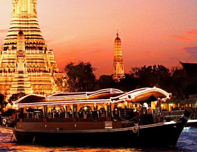 Dîner-croisière romantique à Bangkok