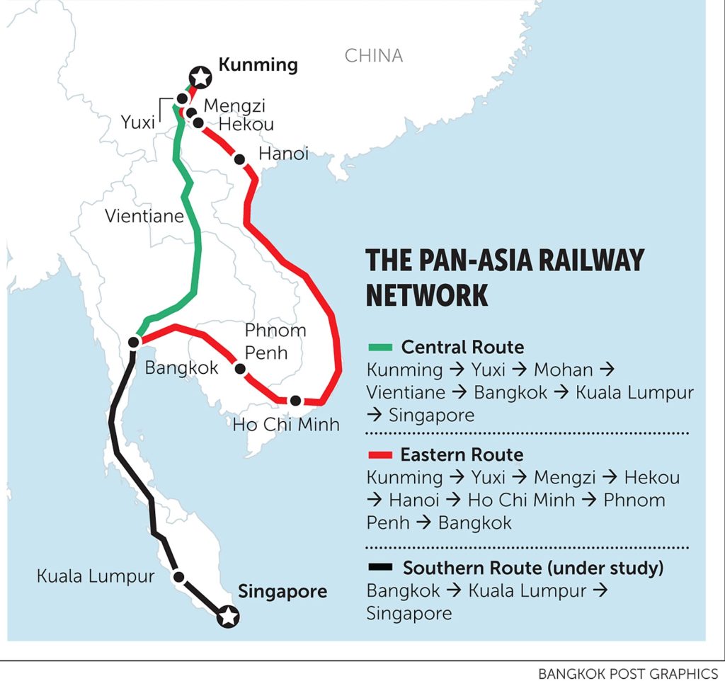 Un train à grande vitesse 'Trans-Asean' devrait relier la Thaïlande au Laos et à la Chine