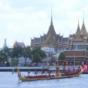 procession des barges royales à Bangkok 2019