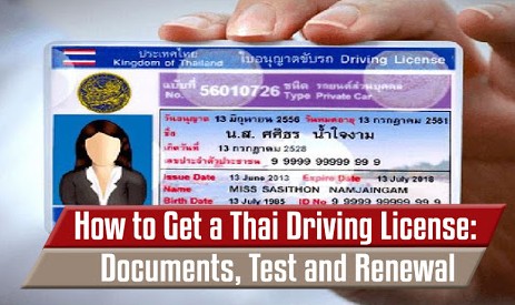 Conduire un véhicule en thailande