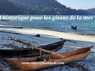 Accord historique pour les gitans de la mer (Moken)