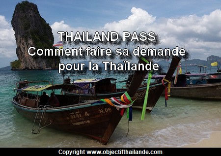 Comment faire sa demande de Thailand Pass pour la Thaïlande
