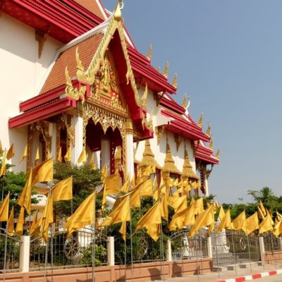 Le Wat Chulamanee à Samut Songkhram