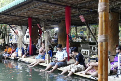 Le Marché flottant de Kwangchow, province de Phetchaburi