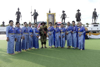 Commémoration de l'Anniversaire 2022 du défunt roi Rama IX, au Parc Rajabhakti à Hua Hin
