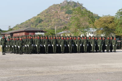 Journée des forces armées thaïlandaises, centre d'infanterie Dhanarajata, district de Pranburi 