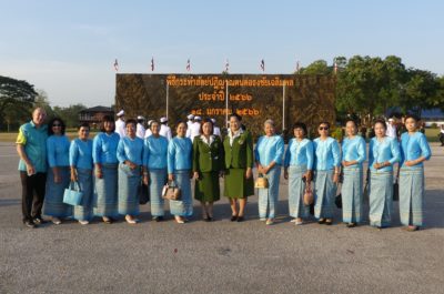 Journée des forces armées thaïlandaises, au centre d'infanterie Dhanarajata, district de Pranburi