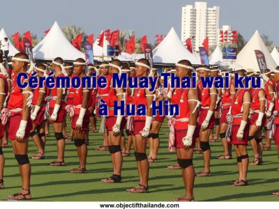 Cérémonie Muay Thai wai kru à Hua Hin